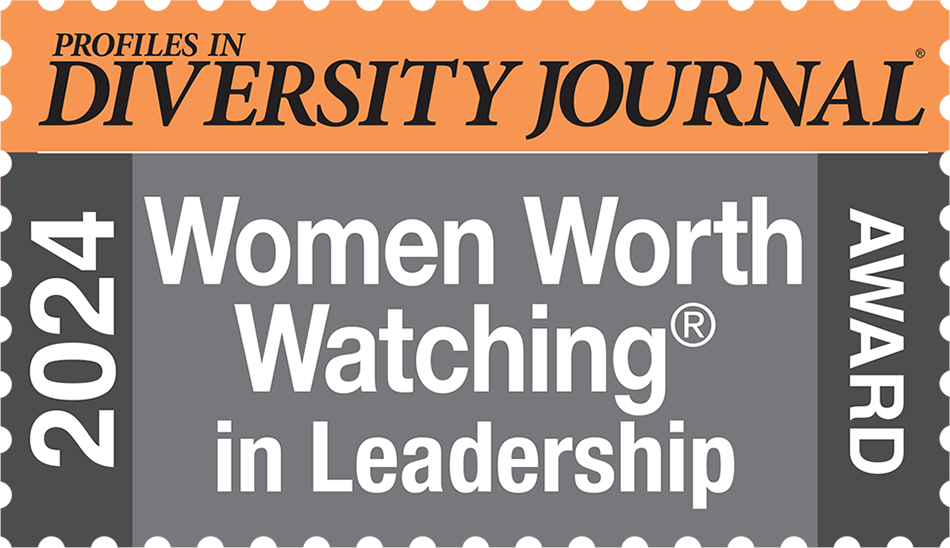 Profiles in Diversity Journal 2024 Women Worth Watching in Leadership Award