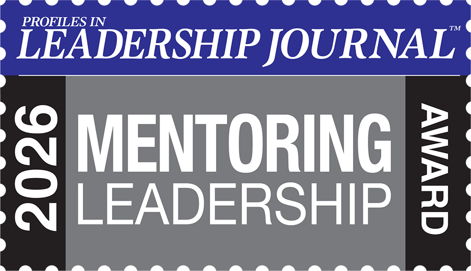 Profiles in Leadership Journal 2026 Mentoring Leadership Award